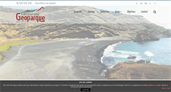 Desktop Screenshot of geoparquelanzarote.org